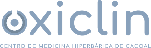 Logo Oxiclin, Centro de Medicina Hiperbárica, cliente da Adverta